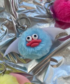 WEGO デビルくわくわモンスターぬいぐるみキーホルダー