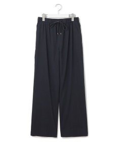 23区 S 【洗える】リネンレーヨンストレッチ ドロスト ワイド パンツ