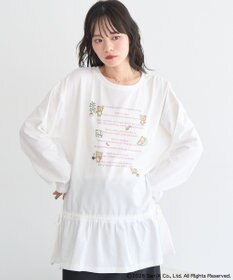 earth music&ecology 【予約】リラックマ×earth ブラウジングロンT