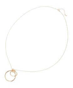 YECCA VECCA ノットフープワントップネックレス