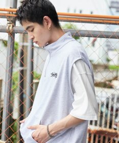 WEGO 【ユニセックス着用ITEM】ノースリハーフジッププルオーバー