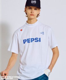 PW CIRCULUS 〈Pepsiコラボ〉【UNISEX】Pepsi 9-LOGO モックネックT