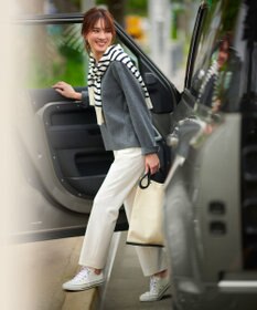 23区 【CLASSY.12月号掲載】TRストレッチギャバ テーパード パンツ