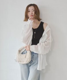 WEGO 【カップ付き】接触冷感なちゅ盛れカップインタンクトップ