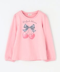 ANY KIDS ガーリーアート 長袖Tシャツ