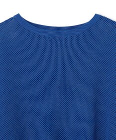 UNFILO L メッシュ ハーフスリーブ ニット