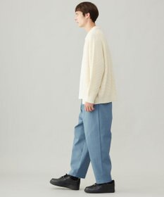 UNFILO MENS 【男女兼用】ウールポップコーン ジップ ブルゾン