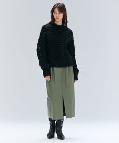 BEIGE， 【VERY NaVY12月号掲載】TERNES / 2タックウールスカート