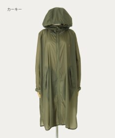 MOONBAT POLO RALPH LAUREN(ポロ ラルフローレン) ポロポニー レインコート ライトウェイト レインポンチョ  無地 フード 収納袋 レディース