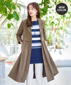 Tiaclasse 【洗える】フレアトレンチコート