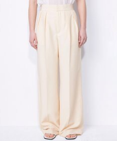 NAVE 【ReNAVE・セットアップ可/撥水加工/防シワ/ウエストゴム】ポリエステルタッサー パンツ