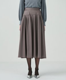 GRACE CONTINENTAL チンツジョーゼットスカート