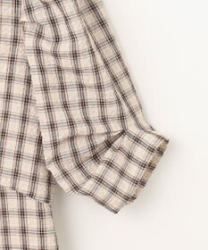 Feroux 【洗える】サッカーチェック ワンピース