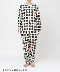 tsumori chisato SLEEP ツモリチサト パジャマ 綿100%(本体) 天竺素材 長袖 長ズボン レディース UDX598 /ワコール