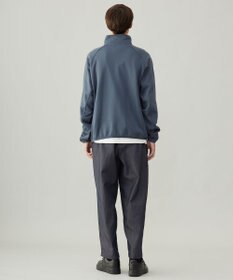 UNFILO MENS 【男女兼用】ナイロン裏毛 ハーフジップ