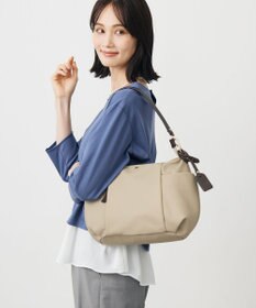 J.PRESS LADIES 【新色登場！・WEB限定カラーあり・2way】ナイロン ショルダー バッグ ベージュ系1