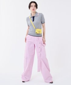 LeSportsac MSGM MICRO WEEKENDER/マイクロイエロー