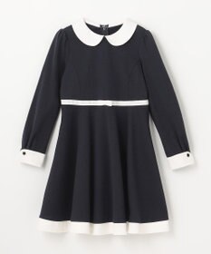組曲 KIDS 【110-140cm】モダンネイビー ワンピース