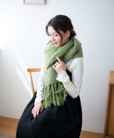 WEGO ブークレニットロングマフラー