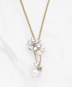 TOCCA BLESS OF DAISY 2WAY BROOCH NECKLACE ブローチネックレス ゴールド系