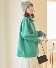 AMERICAN HOLIC ハーフＺＩＰポンチプルオーバー