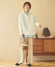 AMERICAN HOLIC ハーフＺＩＰポンチプルオーバー