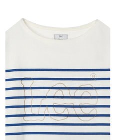 earth music&ecology Ｌｅｅ×ｅ．ｍ．ａ．ｅ　ＢＯＲＤＥＲ　Ｌ／Ｓ　ＴＥＥ