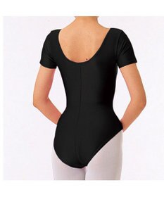 Chacott 丸首半袖レオタード（オペコット）