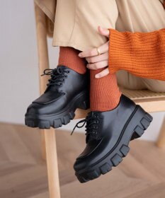 WEGO チャンキーソールシューズ