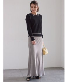 Te chichi ヴィンテージサテンナロースカート