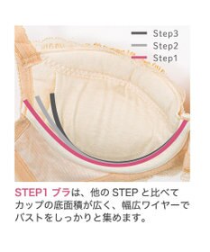 BRADELIS New York 【BRADELIS New York】ウェンディステップ１ブラ23S2 ふんわり包んで土台を作る育乳補整ブラ