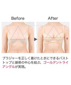 BRADELIS New York 【BRADELIS New York】ウェンディステップ１ブラ23S2 ふんわり包んで土台を作る育乳補整ブラ