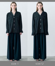 uncrave ドットプリント シャツ
