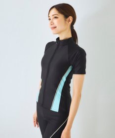 OP／FILA 【Kappa】フルジップ半袖セパレート水着