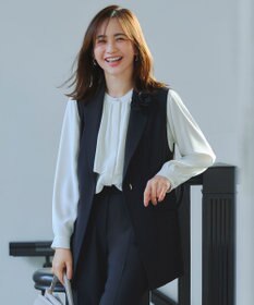 ANY SIS トリムフラワー コサージュ