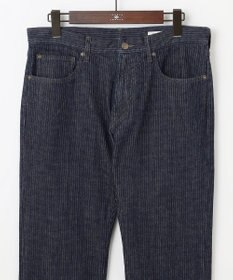 JOSEPH ABBOUD 【キングサイズ・ストレッチ/JAPANファブリック/きれいめ】ストライプジャカード デニム