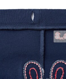 MIKI HOUSE HOT BISCUITS 【80-120cm】折り返しチェック 6分丈パンツ