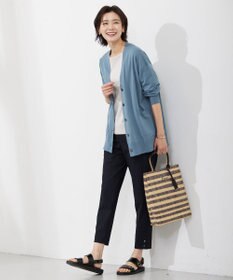 J.PRESS LADIES 【洗える】コンジュンク トリコットツイル パンツ