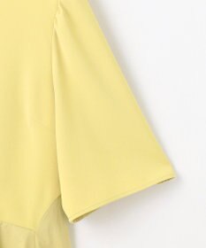 ANY SIS 【撥水・接触冷感・UVカット】コンフォートイージーペプラム  ブラウス