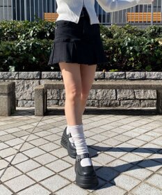 WEGO 厚底ハトメワンストラップシューズ