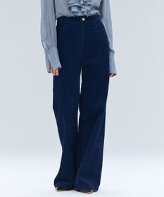 BEIGE， 【洗える・Precious 11月号掲載】BANGS / コットンコーデュロイバギーパンツ