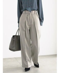 Te chichi シャイニーワイドスラックス