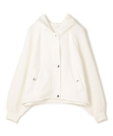 GRACE CONTINENTAL ニットコンビパーカー