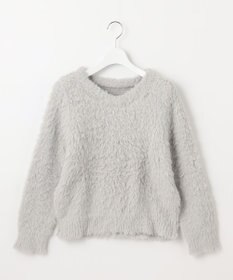 Feroux 【洗える】シャギーVネック ニット