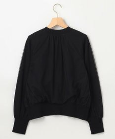 組曲 S 【WEB限定】チュールニット ブルゾン