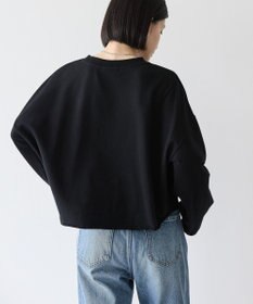 AMERICAN HOLIC ミニ裏毛タックスリーブショートプルオーバー1