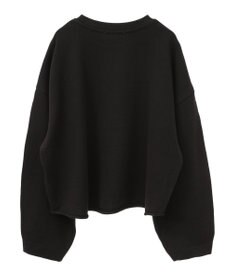 AMERICAN HOLIC ミニ裏毛タックスリーブショートプルオーバー1