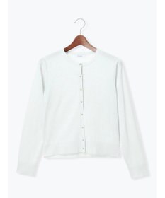 Te chichi 14G綿ポリクルーカーディガン