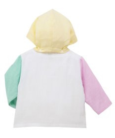 MIKI HOUSE HOT BISCUITS 【80-120cm】二重織ガーゼ素材 パーカ