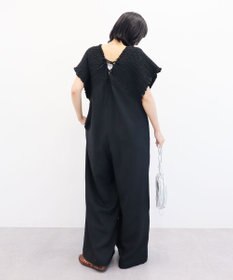Green Parks シャーリングサロペット